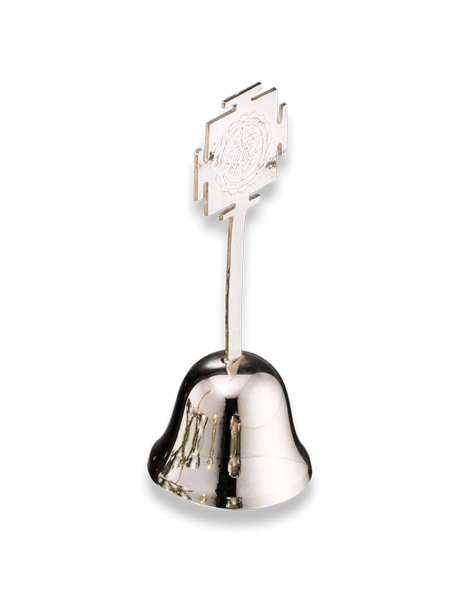 Episode Silver Plated Bell Shree Yantra