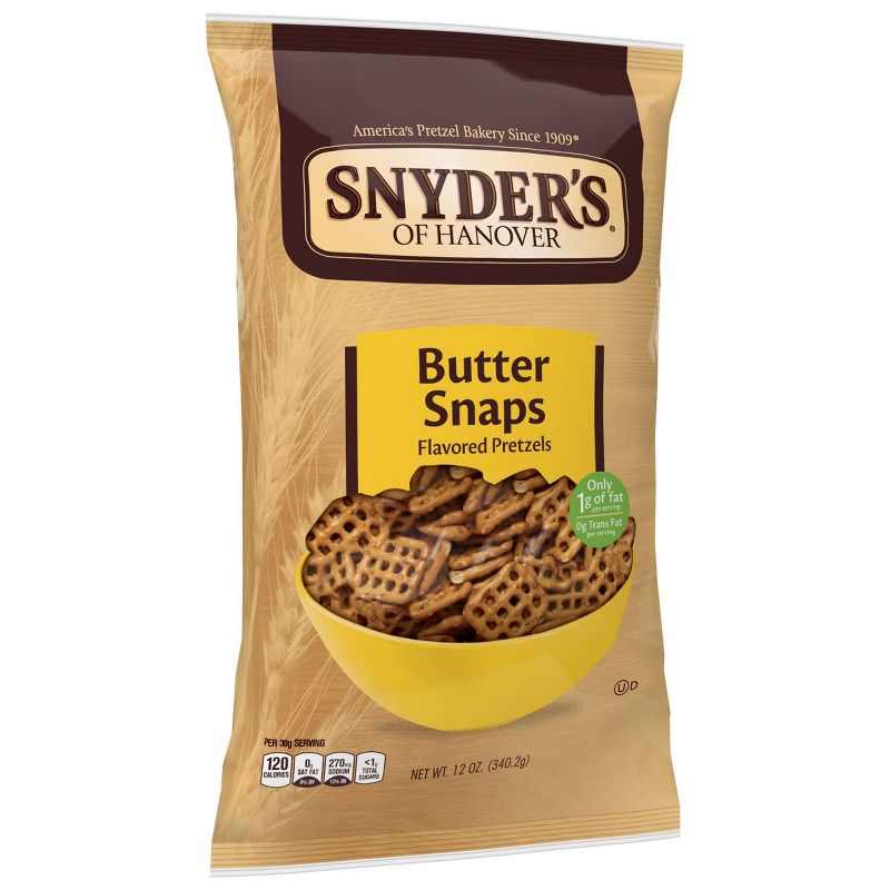 Snyder's Of Hanover Pretzels - Butter Snap - 12oz