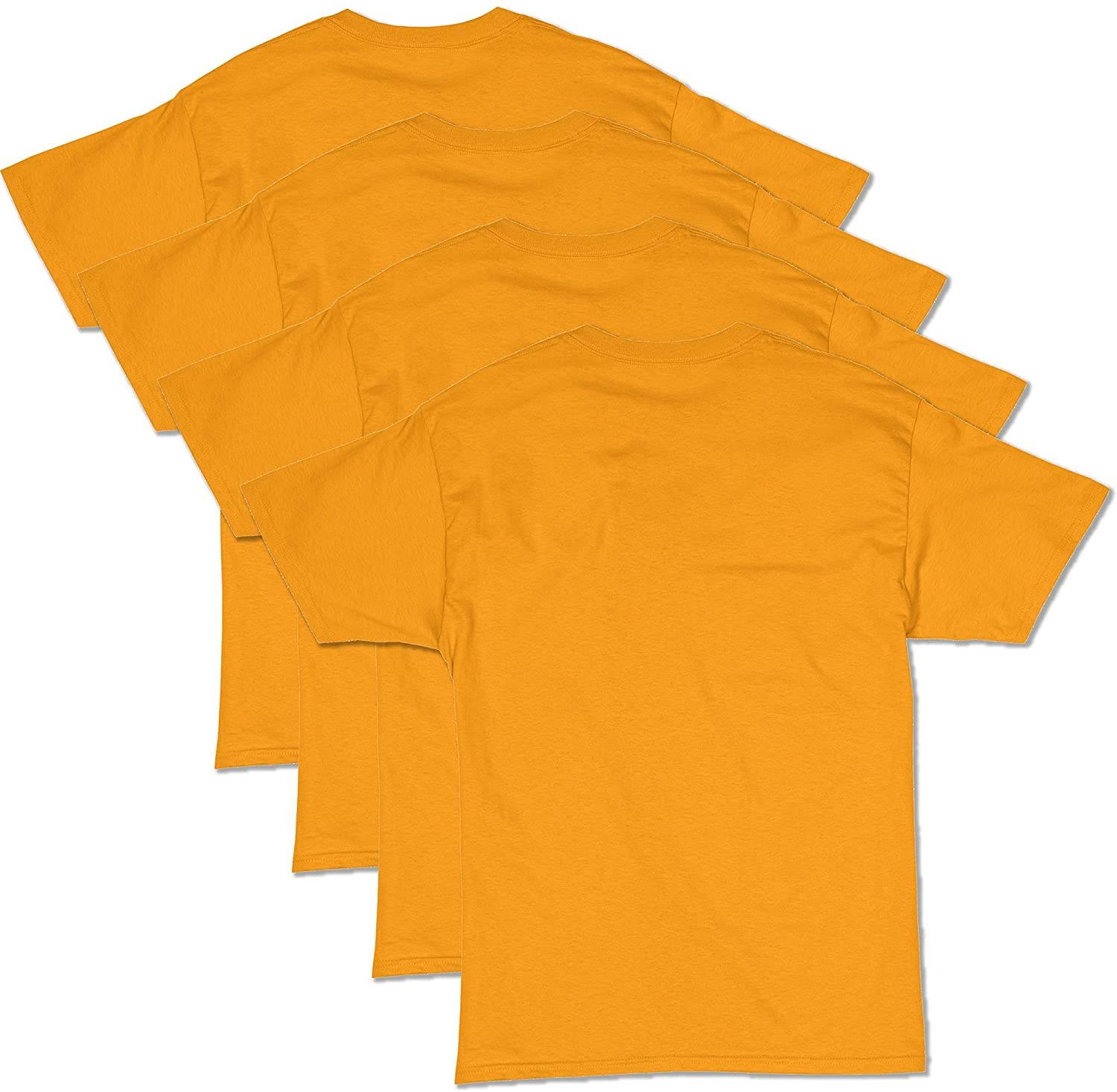 Hanes Men's ComfortSoft Short Sleeve T-Shirt (4 Pack )