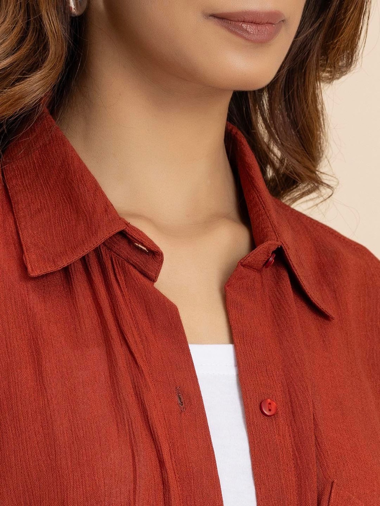 Moomaya Orange Mini Co-Ord Set