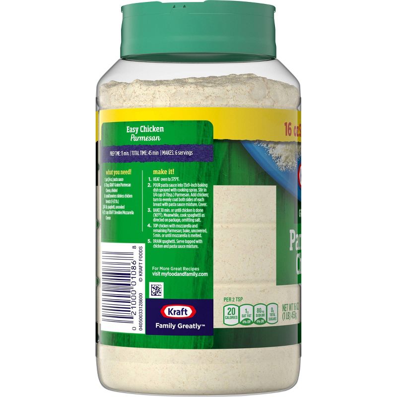 Kraft 100% Grated Parmesan Cheese 16oz