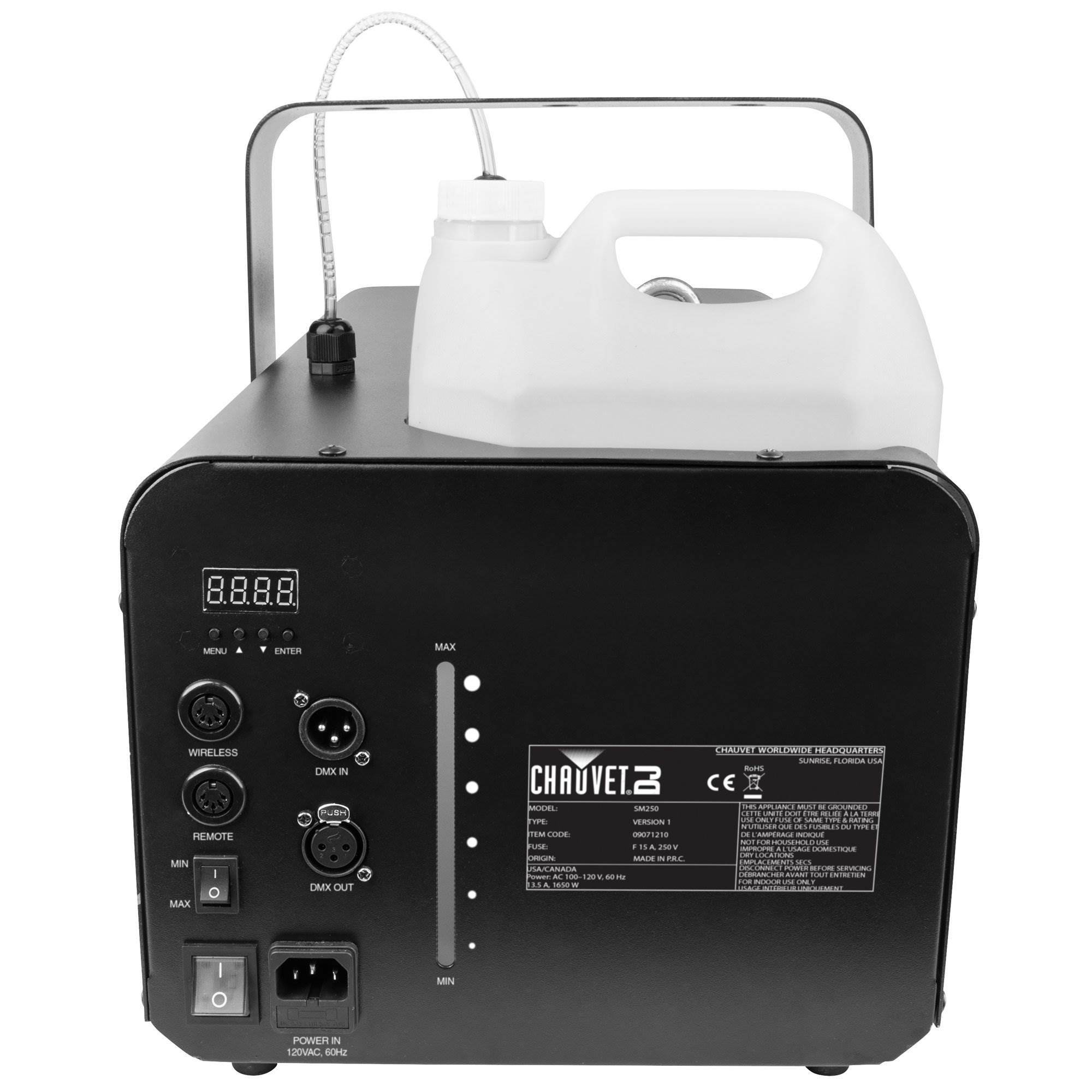 Chauvet DJ Atmospheric Effect High Output Snow Machine w Wired Remote