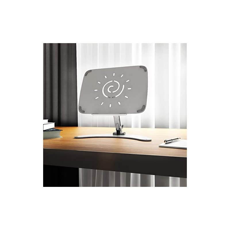 Laptop Stand Notebook Stand Aluminum Portable Laptop Holder Cooling Portable PC Stand Silver