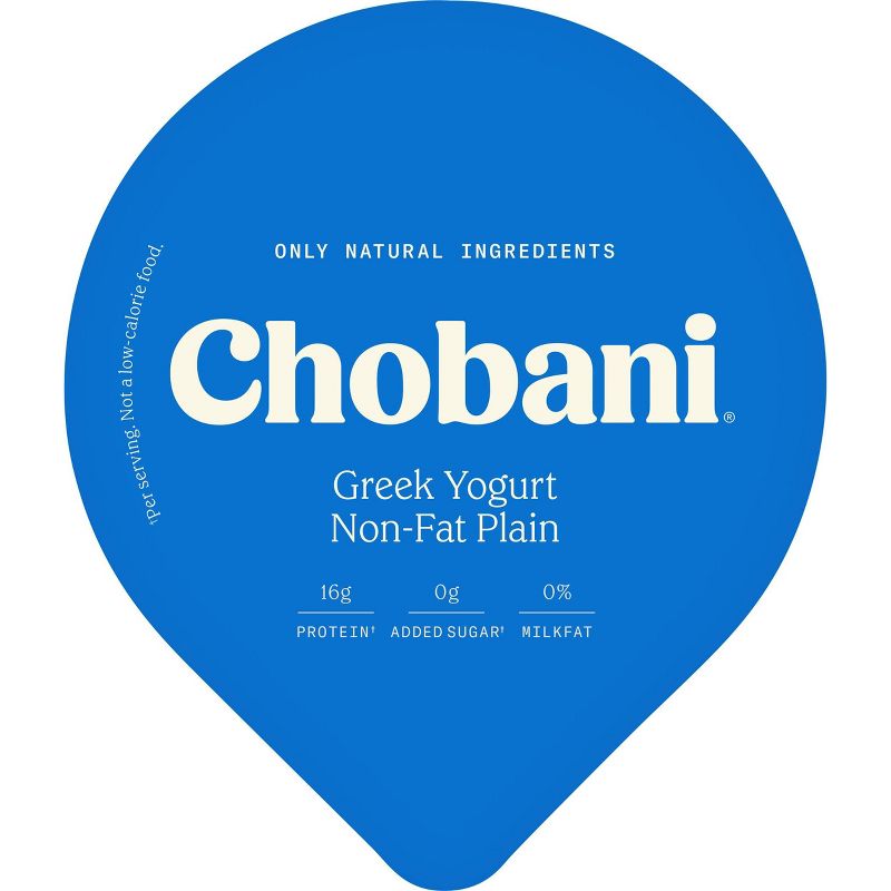 Chobani Plain Nonfat Greek Yogurt - 32oz