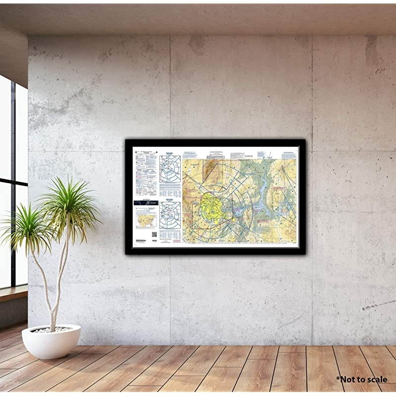 Chart VFR TAC LAS Vegas TLV Current Edition Art Print Quality Suitable for Framing Current Edition Printed on Demand Ships Rolled Not Folded