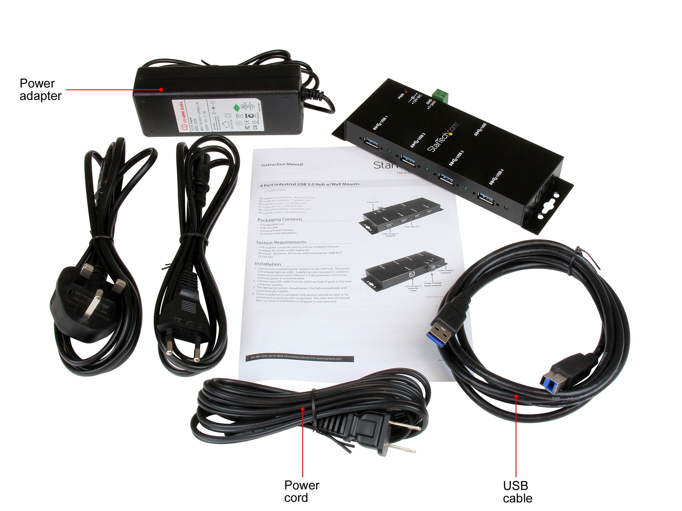 Madeng USB 3.0 HUB Adapter Extender Mini Splitter Box 3 Ports for PC Laptop Macbook Mobile Phone High Speed U Disk Reader