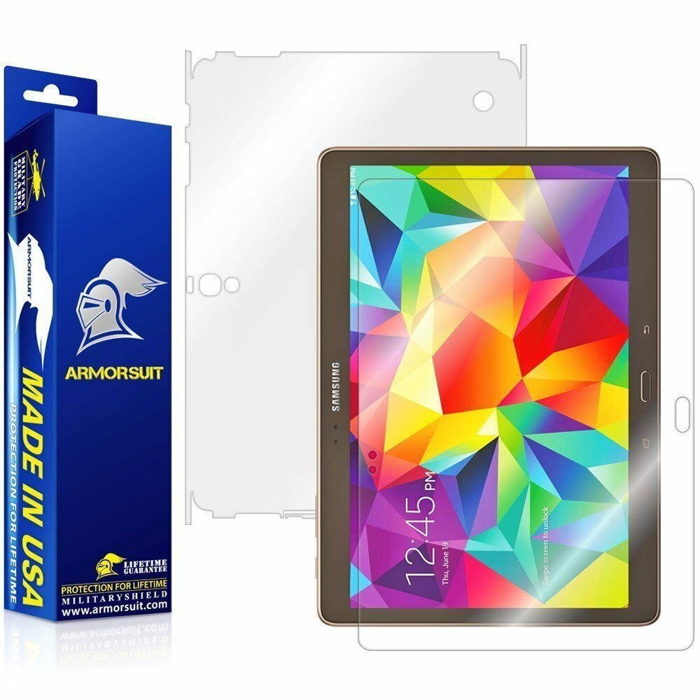 ArmorSuit MilitaryShield Samsung Galaxy Tab S 10.5 Screen Protector + Full Body