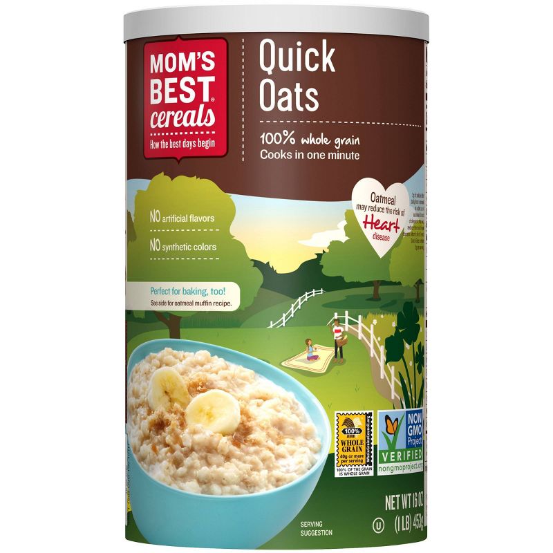 Mom's Best Rolled Oatmeal - 16oz