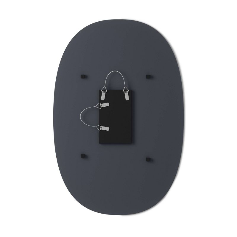 24"x 36" Hub Bevy Beveled Oval Wall Mirror Copper - Umbra