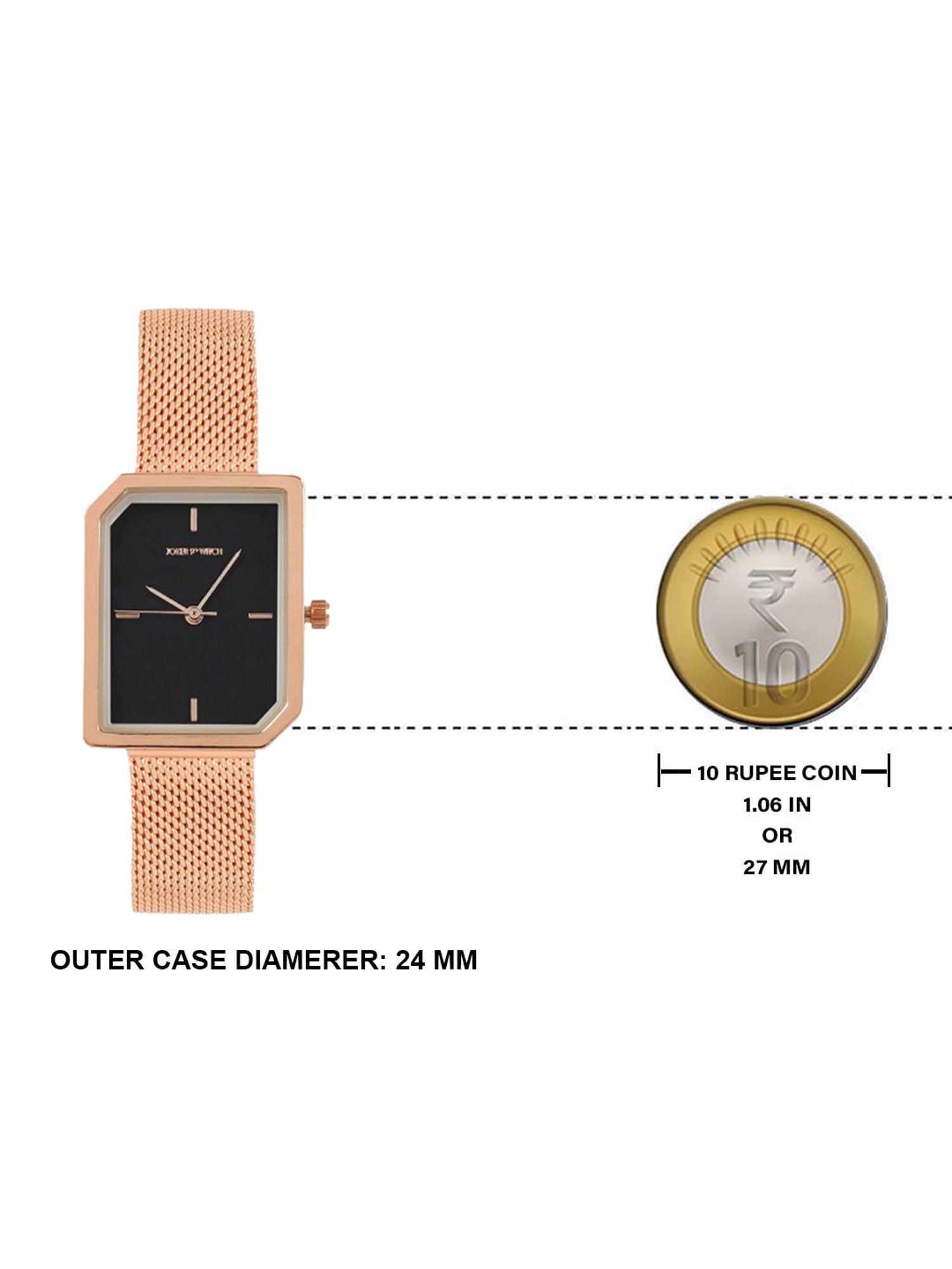 Joker & WItch JWLT788 Analog Watch for Women With Ring, Bracelet