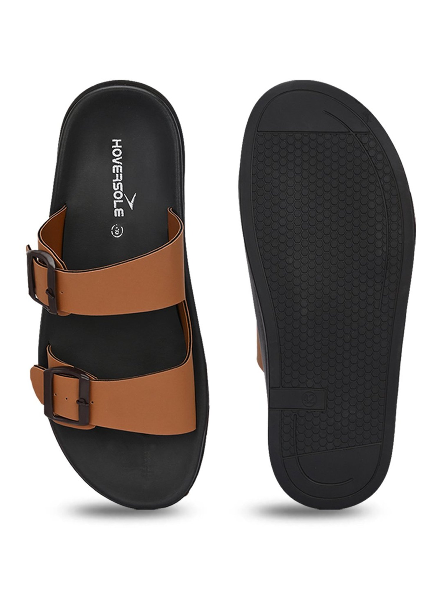 Hoversole Men's Tan Casual Sandals