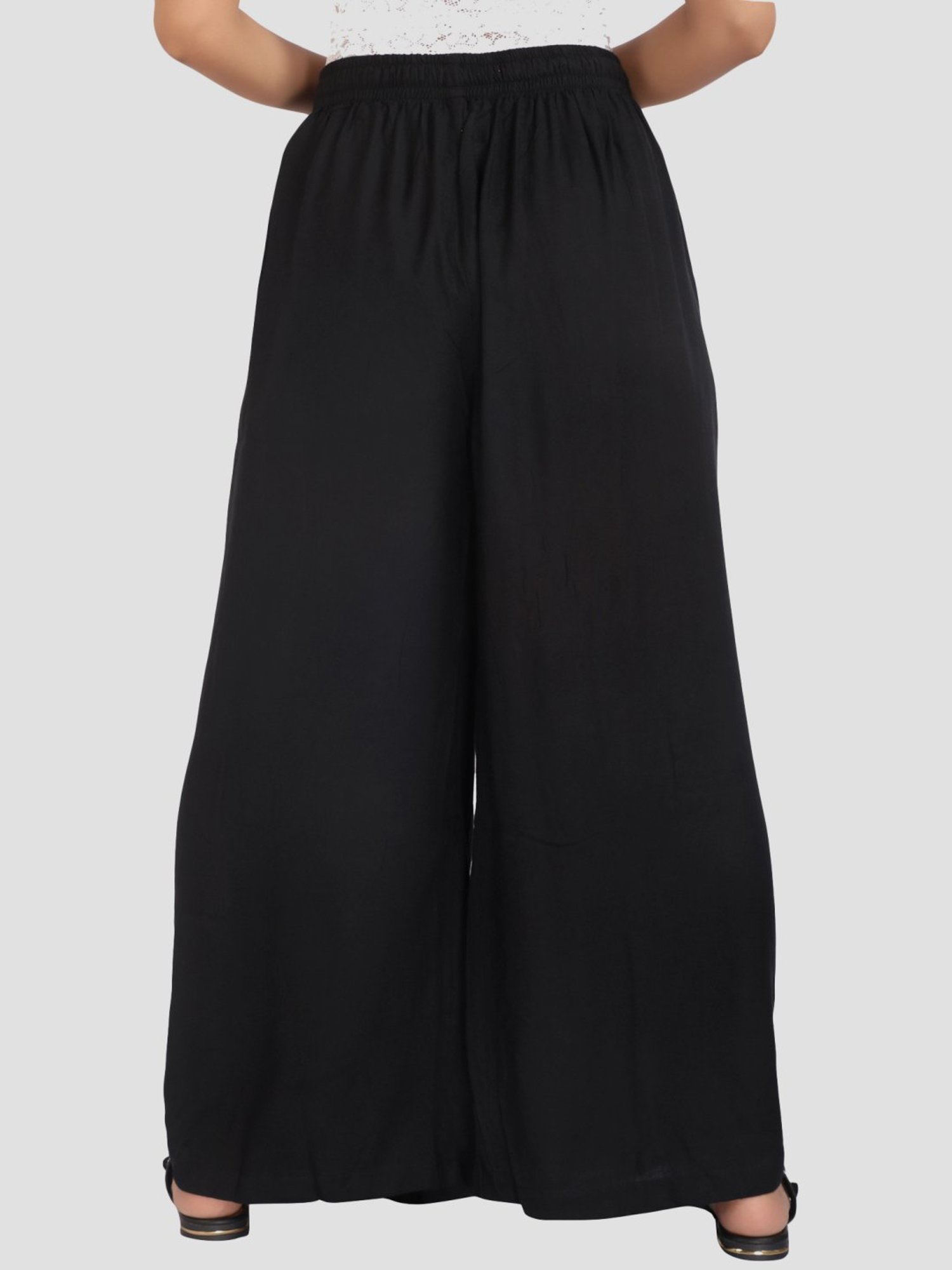 Cotton Culture Black Regular fit Palazzos