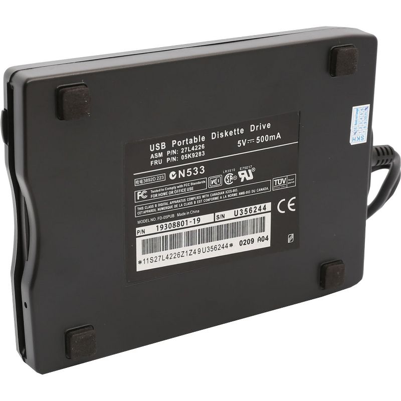 SYBA Multimedia USB 2.0 External Floppy Disk Drive