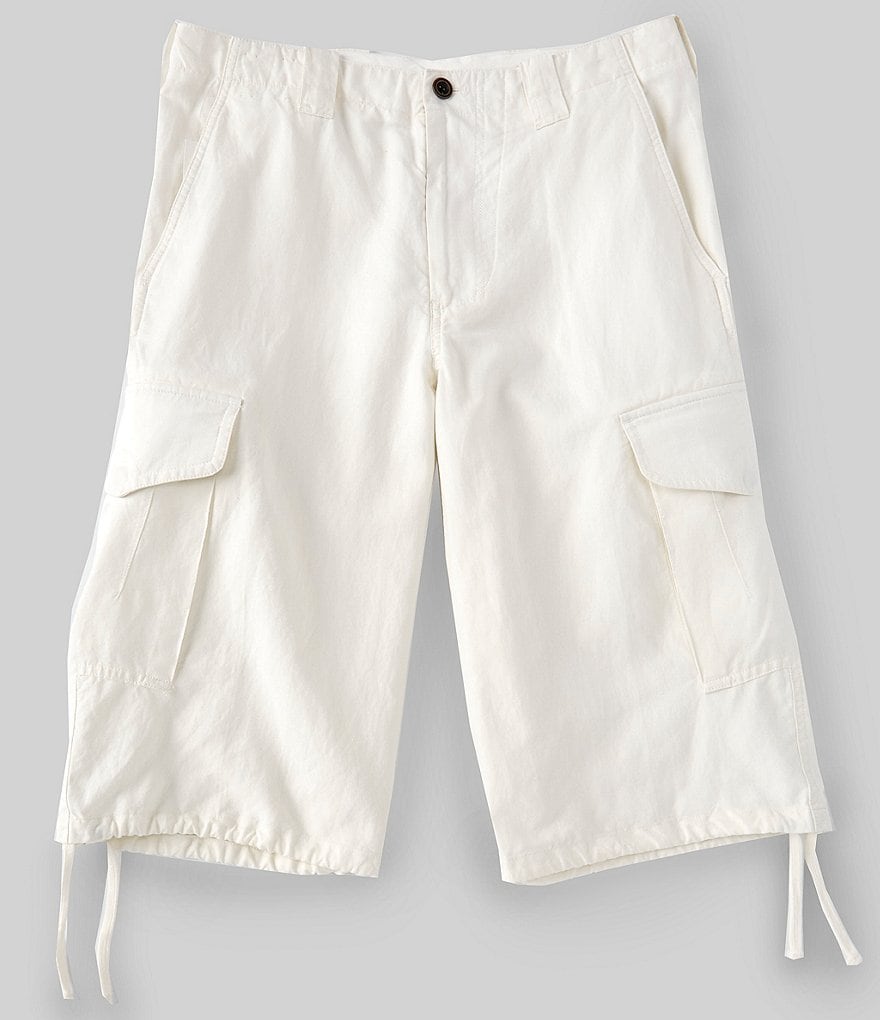 Murano Baird McNutt Linen 15#double; Inseam Cargo Shorts