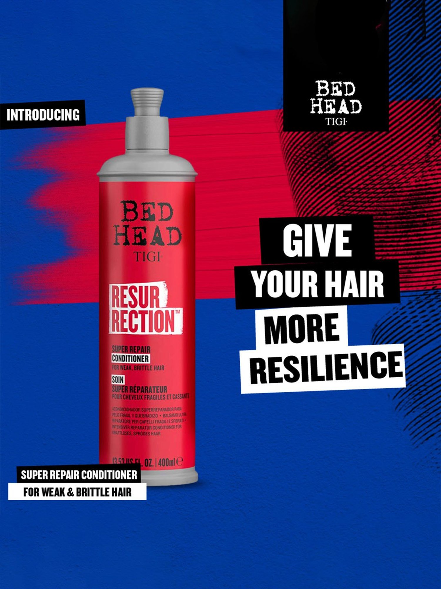 Bed Head TIGI Resurrection Super Repair Hair Conditioner - 400 ml