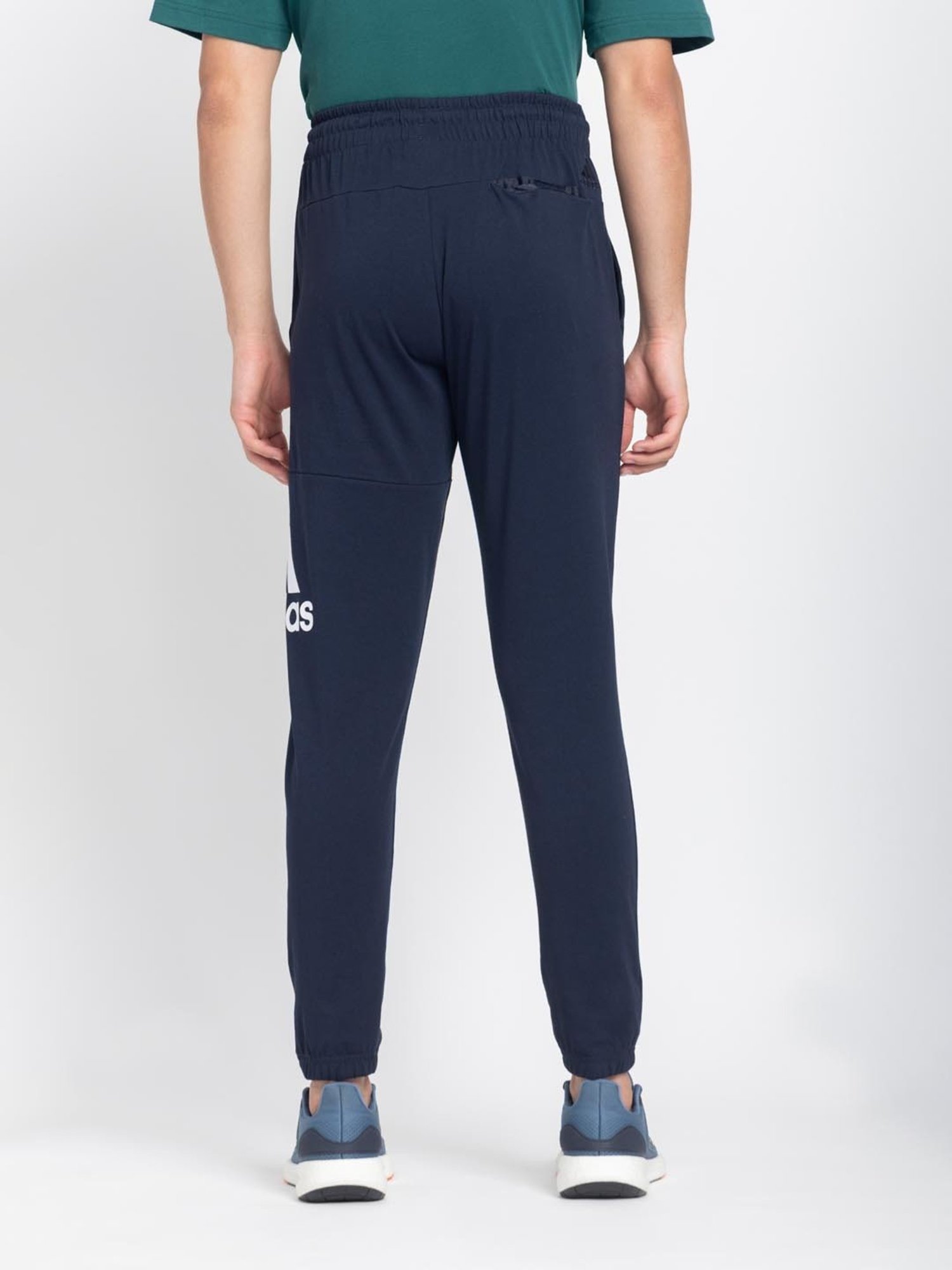 Basics Green Jogger Track Pant