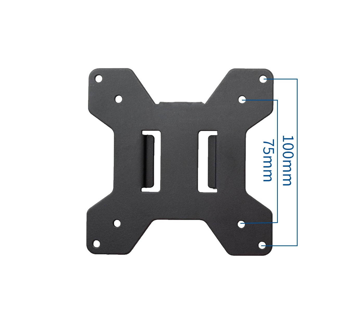 VIVO Steel VESA Bracket 75x75 and 100x100 Mounting for Computer Monitors | Quick Release VESA Plate (PT-SD-VA01A)