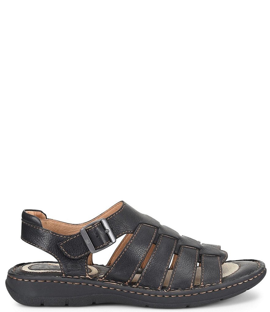 Born Men's Wichita Leather Fisherman Sandals