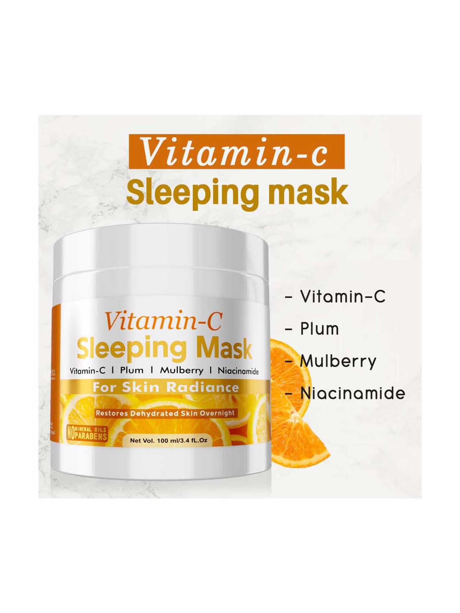 Volamena Vitamin C Sleeping Mask - 100 ml