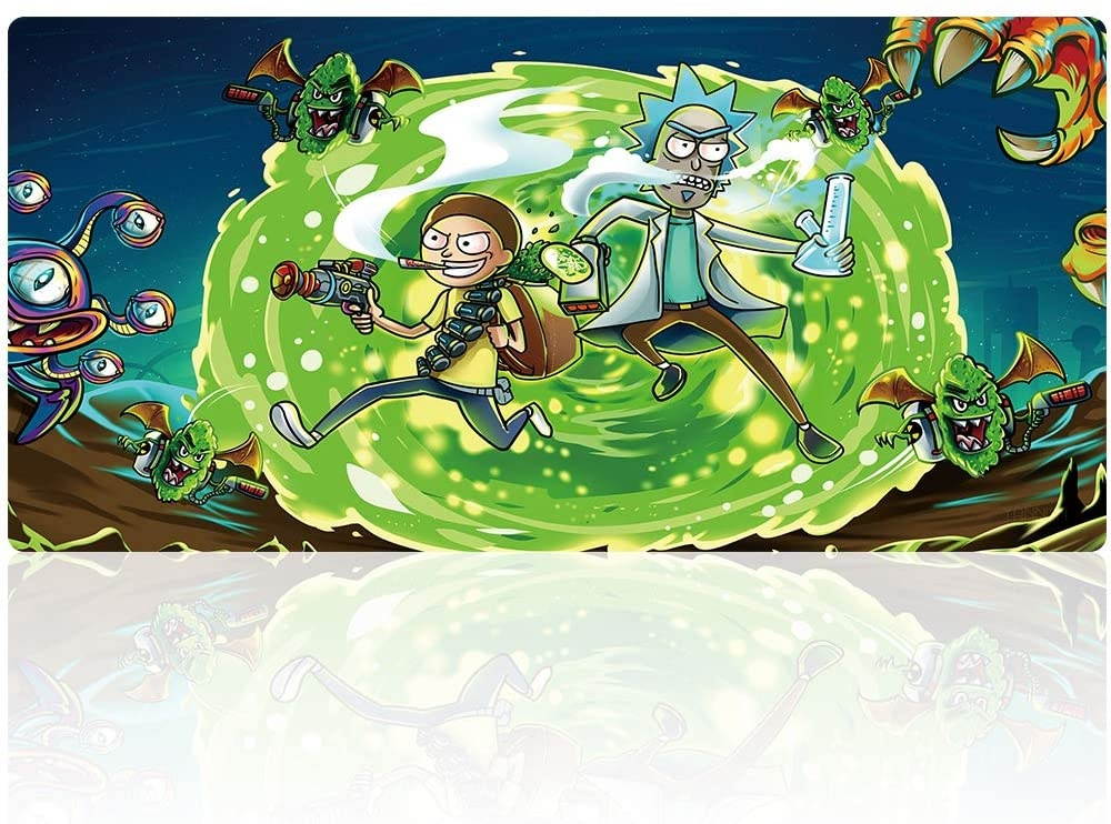 Professional Large Gaming Mouse Pad Extended Mouse Mat Waterproof Mouse Pad with Non-Slip Rubber Base Game Mouse Mat Ideal for Desk Cover, Computer Keyboard, PC and Laptop (90x40 daguaiY38)