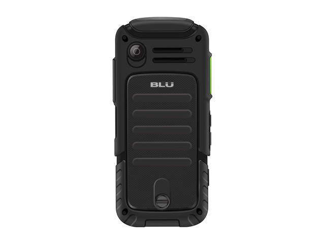 BLU Tank Mega T570 Unlocked GSM Rugged Feature Phone (2.4" Green, 32MB Storage  32MB RAM)
