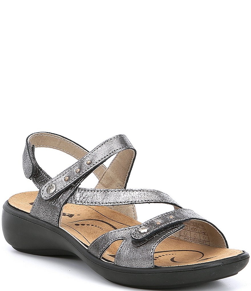 Romika Ibiza 70 Studded Detail Wedge Sandals