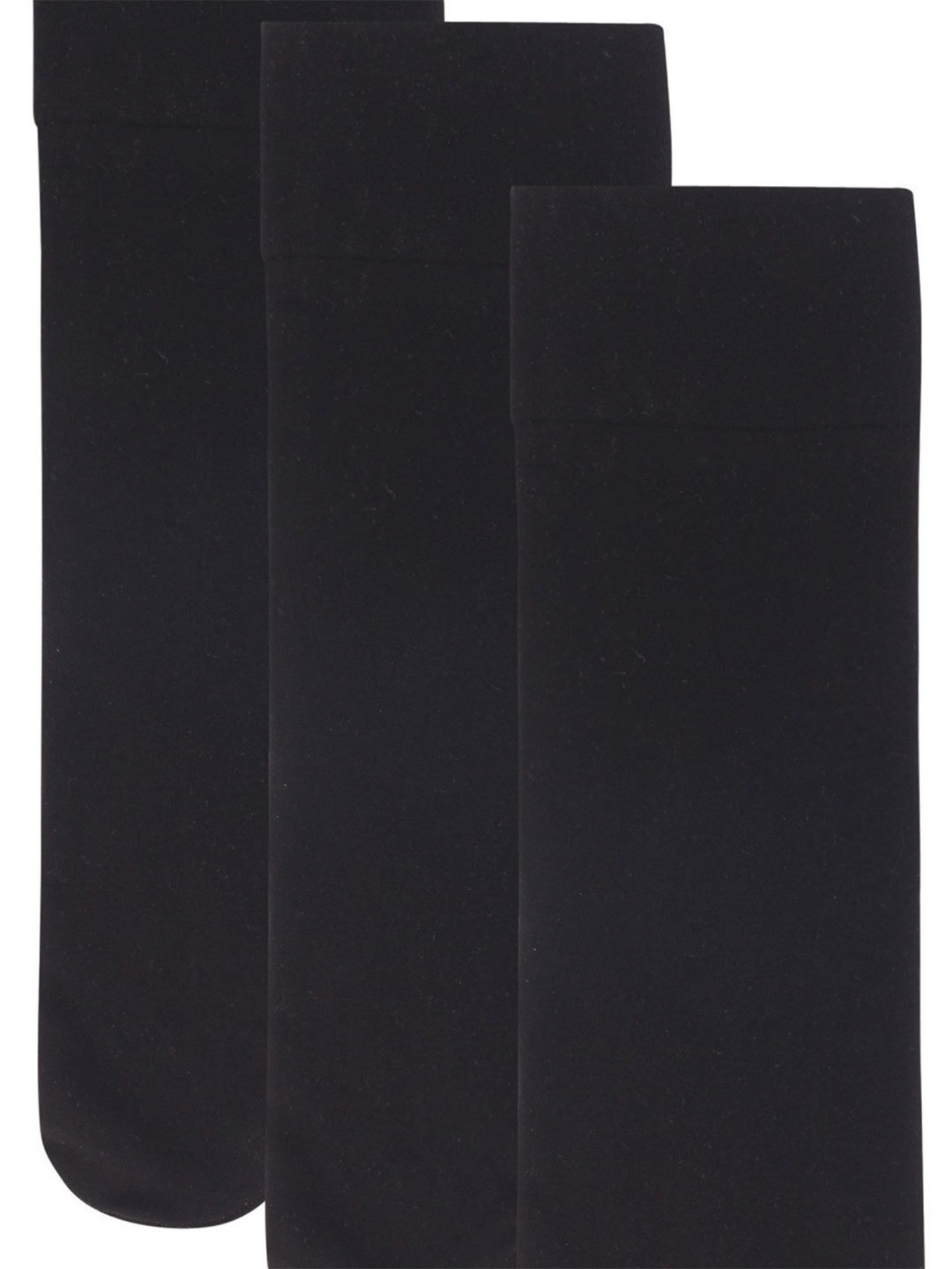 NEXT2SKIN Black Cotton Thumb Tube Socks