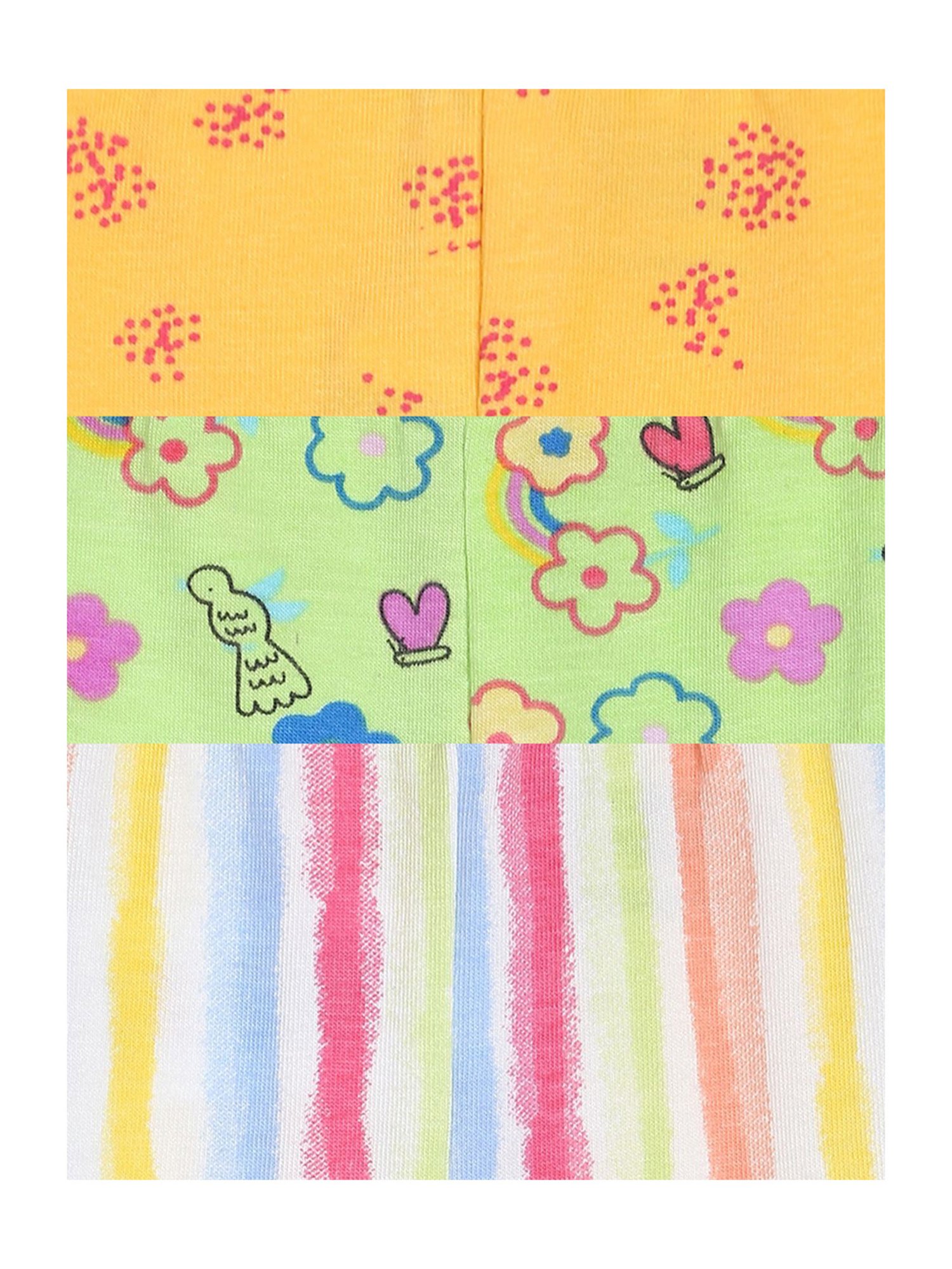 Nino Bambino Kids Multicolor Printed Leggings