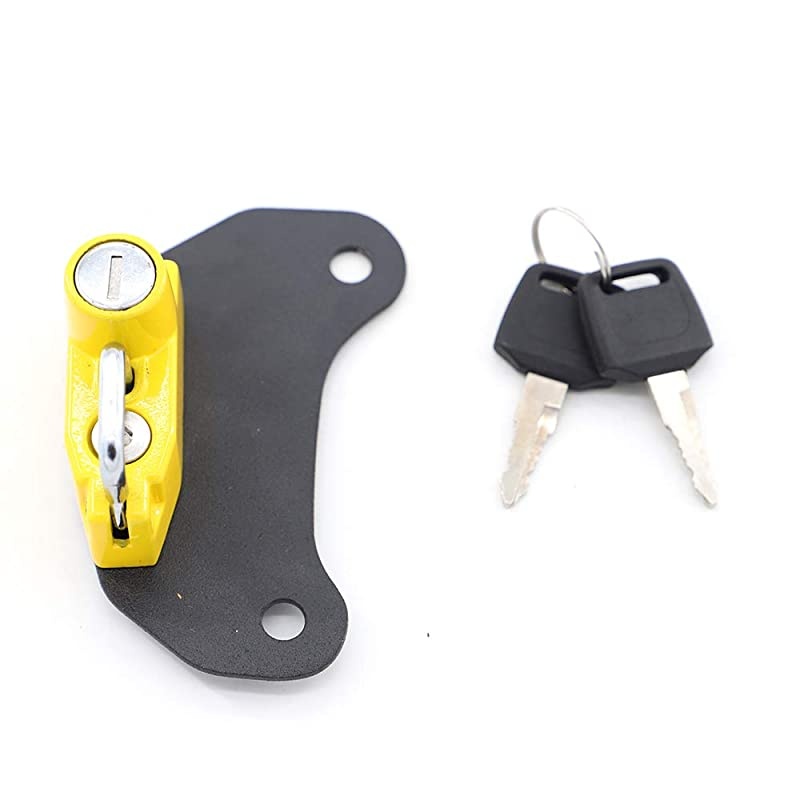 Helmet Lock with Keys for Indian Scout/Sixty 2015-2018-Yellow