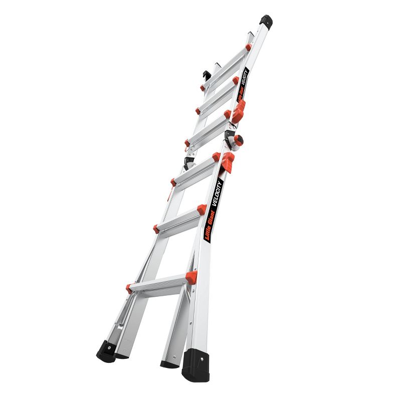 Little Giant Ladder Systems Model 13 300lb ANSI Type IA rated Aluminum Ladder Gray