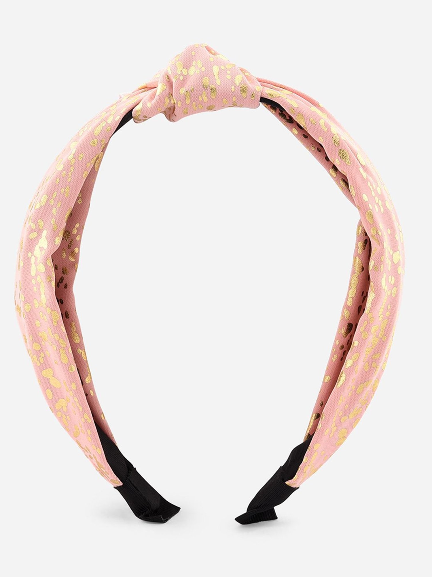 Toniq Pink Printed Hair Band