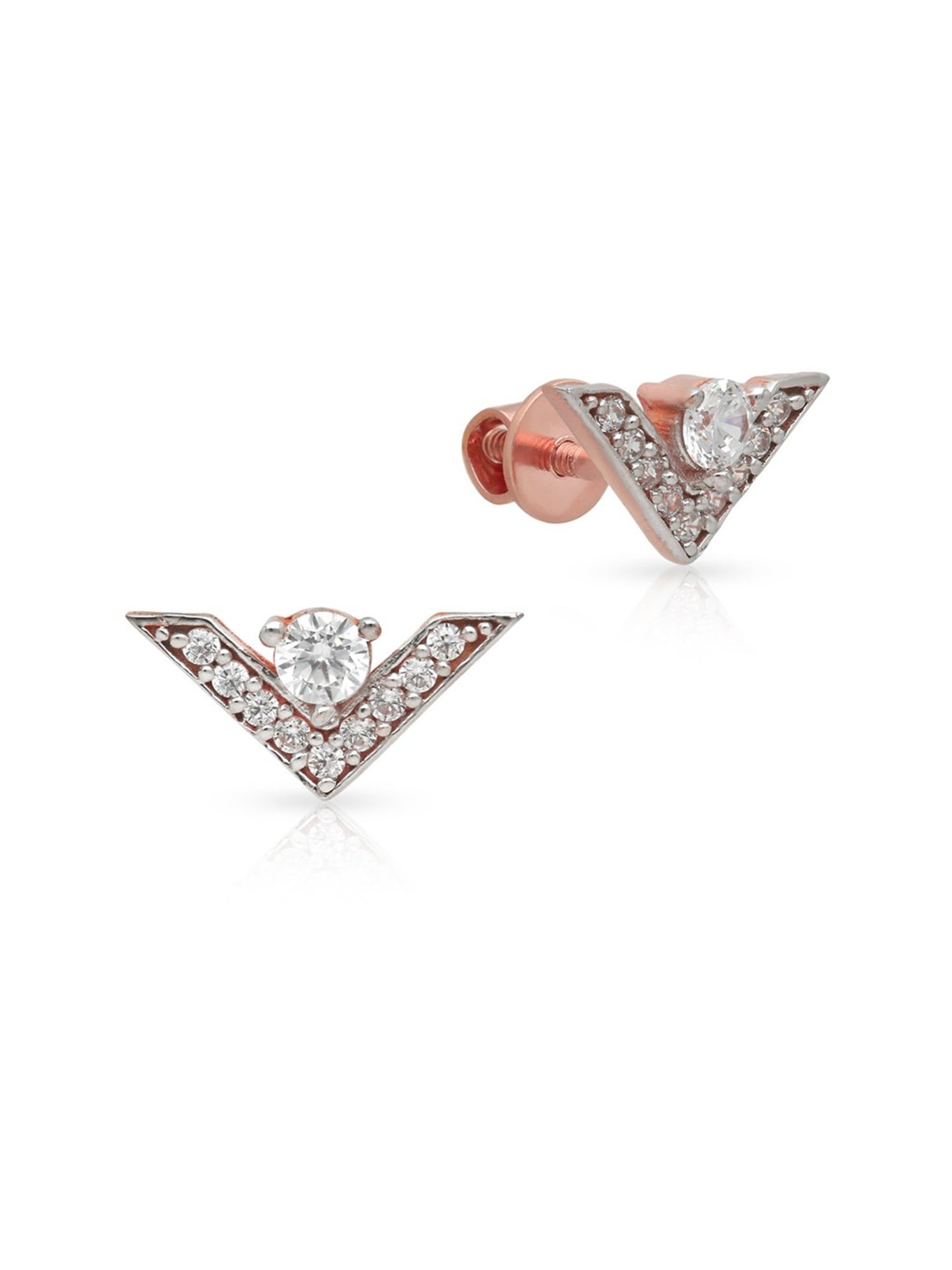 CKC Opulent Multi-Tiered Gold Jhumka Eardrops