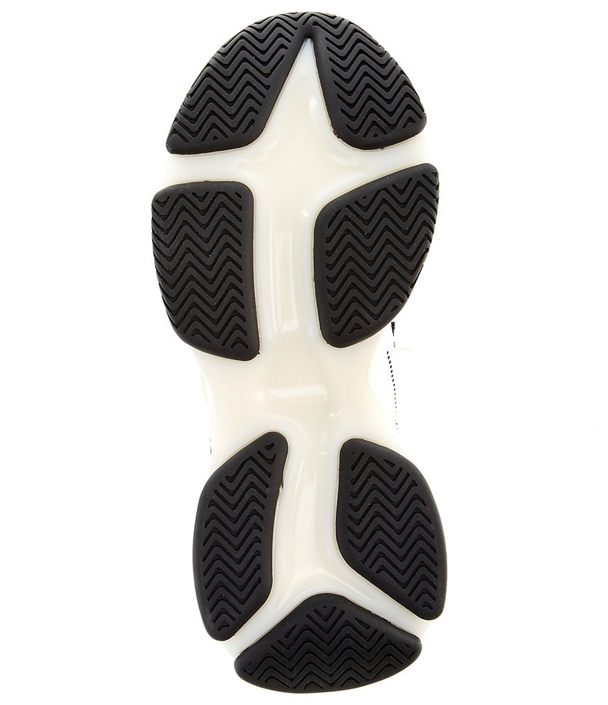 Steve Madden Maxima Leopard Print Chunky Sole Knit Sneakers