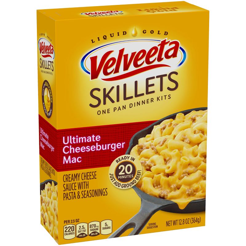 Velveeta Cheesy Skillets Ultimate Cheeseburger 12.8oz