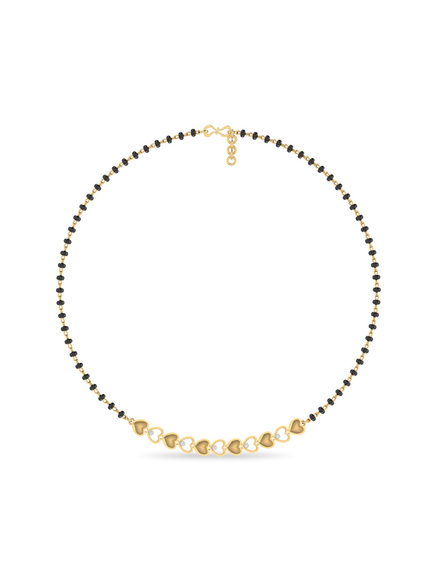 PC Jeweller Karv 18k Gold Mangalsutra