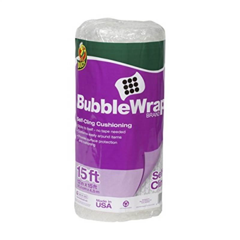 Duck Brand BWS Specialty Bubble Wrap Cushioning: 12 in x 15 ft. (Clear)