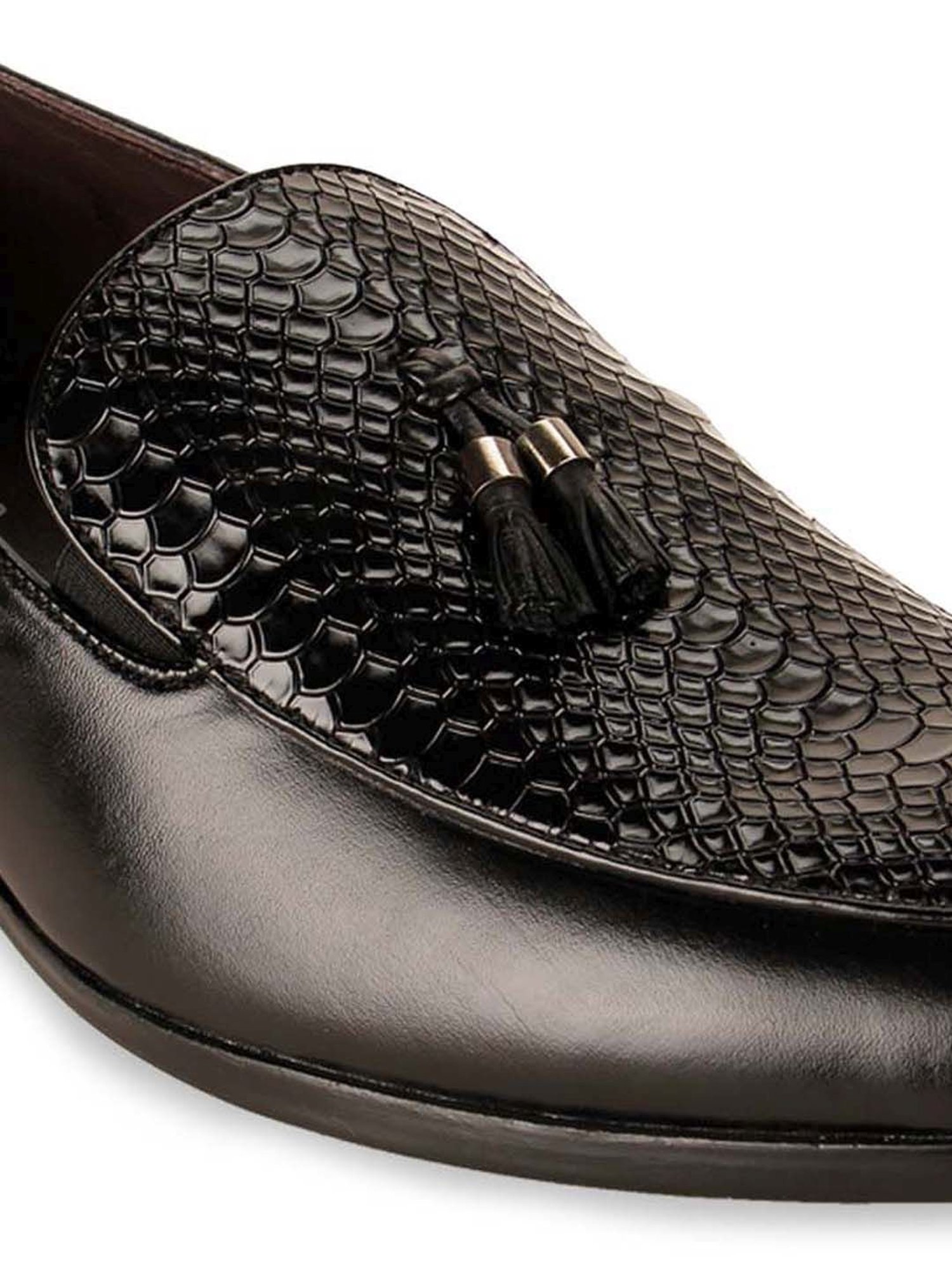 Imperio by Regal Men's Black Formal Moccasins