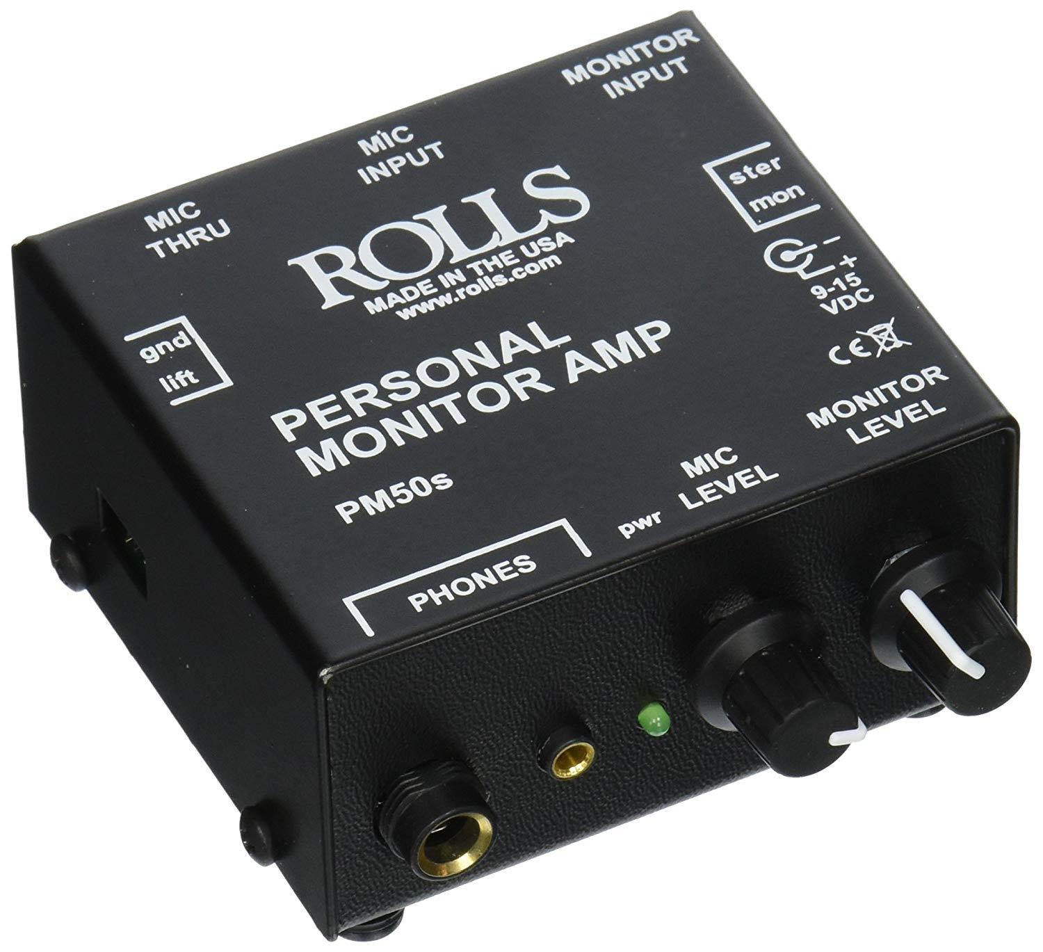 Rolls PM50s Personal Monitor Amplifier