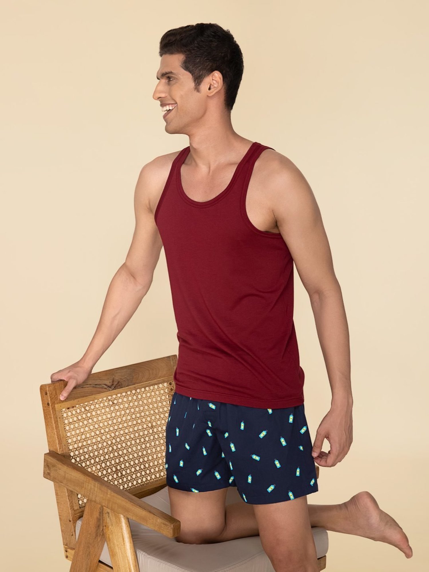 XYXX Multicolored Cotton Relaxed Fit Printed Boxers - Pack Of 3