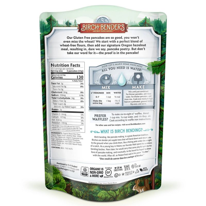 Birch Benders Gluten Free Pancake & Waffle Mix - 14oz