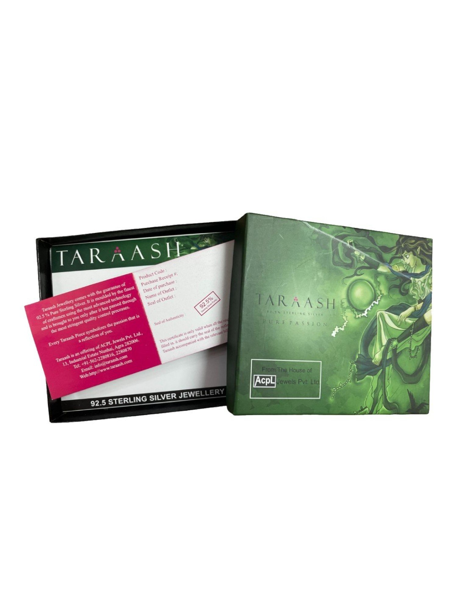 Taraash 925 Silver Sardar Kada for Men