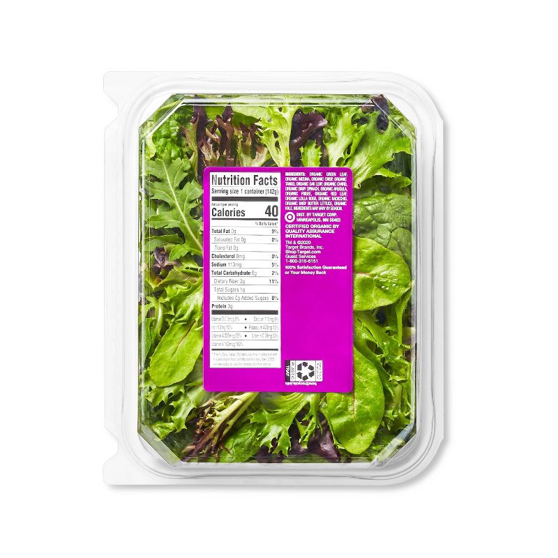 Organic Spring Mix Lettuce - 5oz - Good & Gather™