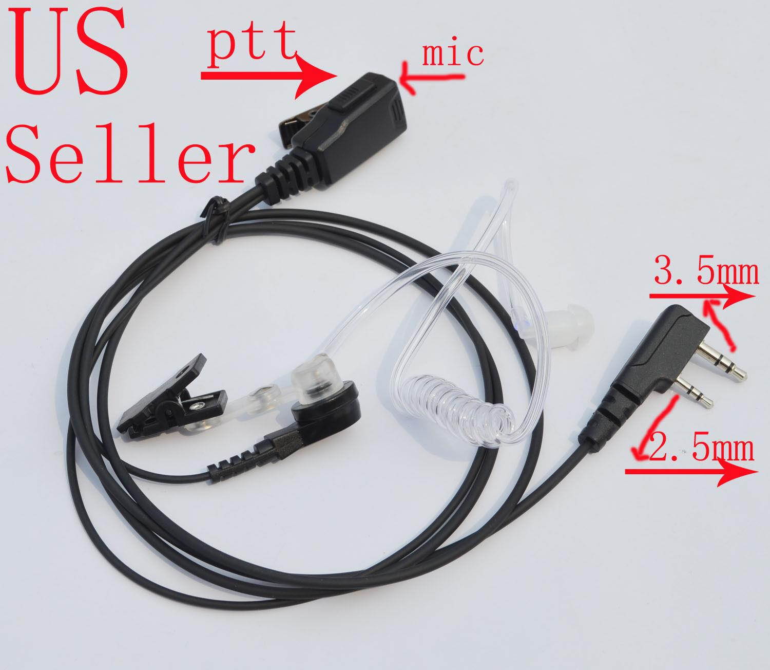 Headset Earpiece Mic ft   TK2100 TK2140 TK2160 TK2170 TK3100 TK3160 TK3170