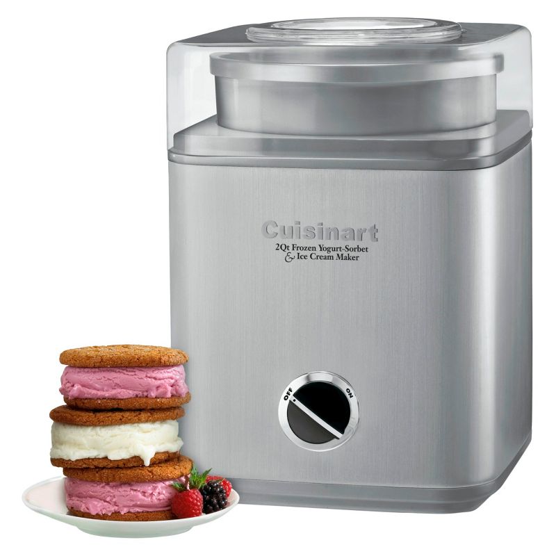 Cuisinart Pure Indulgence 2qt Frozen Yogurt-Sorbet & Ice Cream Maker - Chrome - ICE-30BCP1