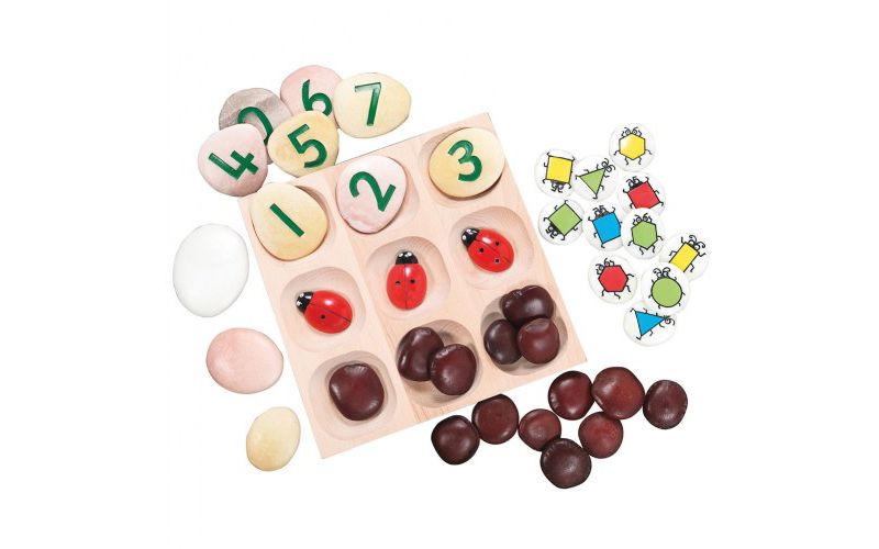 Yellow Door Natural Sorting Tray