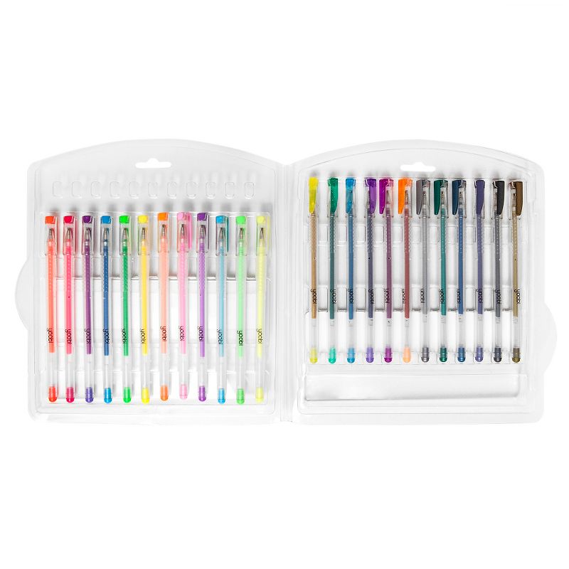 Color & Glitter Color Gel Pens Multicolor-24 Pack - Yoobi™