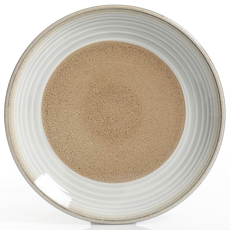 Vremi 16 Piece Multicolor Porcelain Dinnerware Set with 4 Dinner Plates, 4 Dessert Plates, 4 Salad/Soup Bowls, & 4 Coffee/Tea Mugs