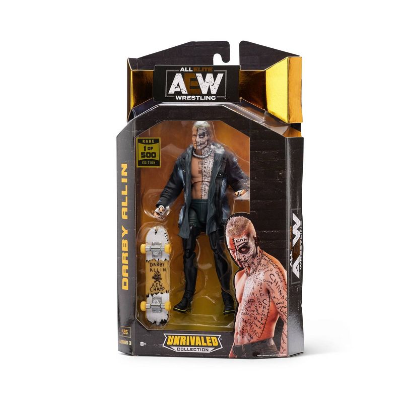 All Elite Wrestling - 1 Figure Pack (Unrivaled Figure) W3 - Rare Darby Allin