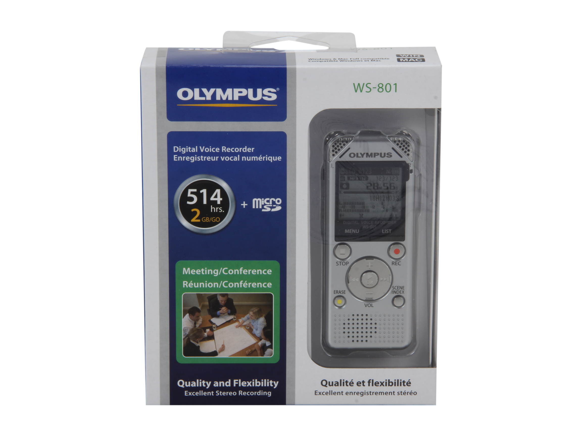 OLYMPUS WS-801 Digital Voice Recorder