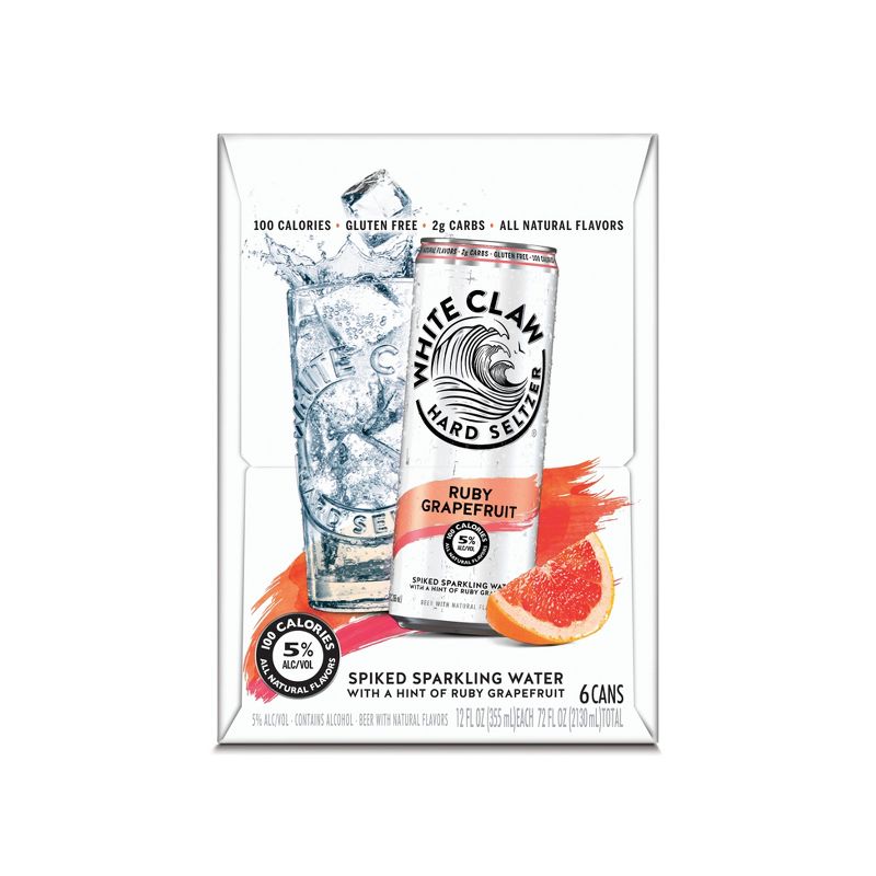 Mighty Swell Grapefruit Spiked Seltzer - 6pk/12 fl oz Cans